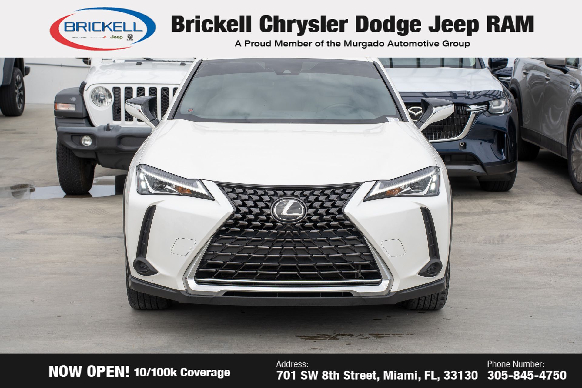 Used 2022 Lexus UX 200 with VIN JTHX3JBHXN2047478 for sale in Miami, FL