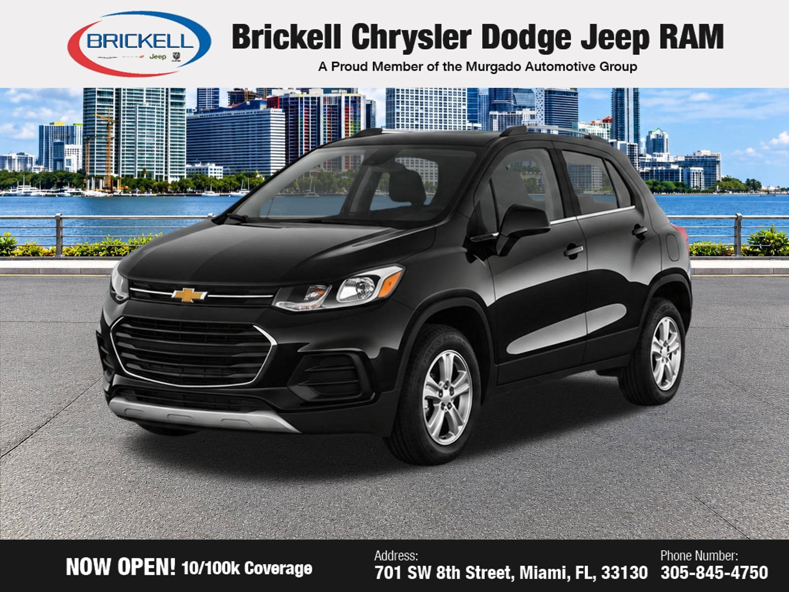 Used 2018 Chevrolet Trax LT with VIN 3GNCJLSB0JL167559 for sale in Miami, FL