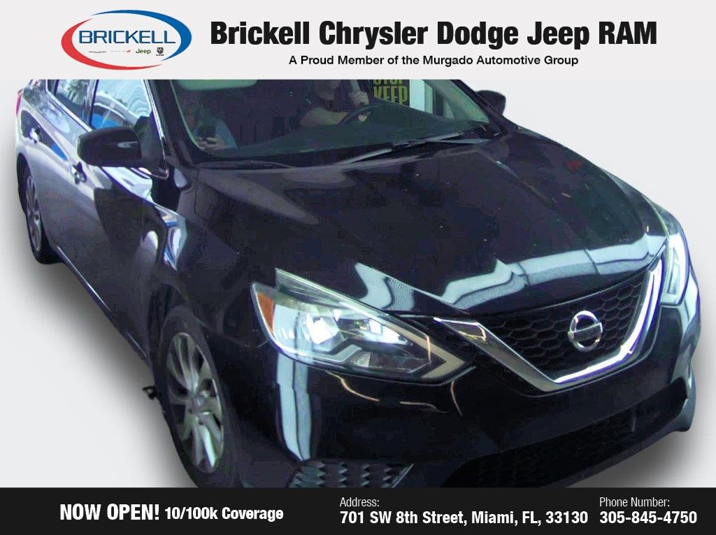 Used 2019 Nissan Sentra SV with VIN 3N1AB7AP8KY272309 for sale in Miami, FL