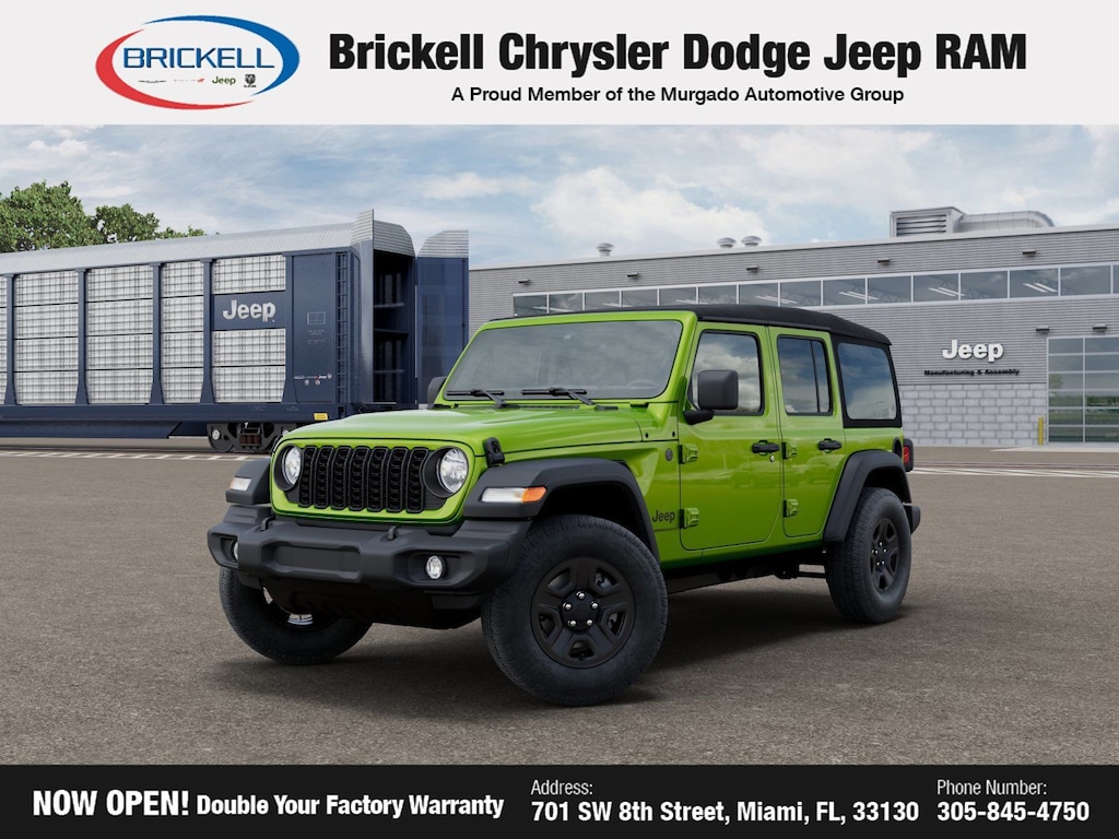 New 2026 Jeep Wrangler Sport Sport Utility