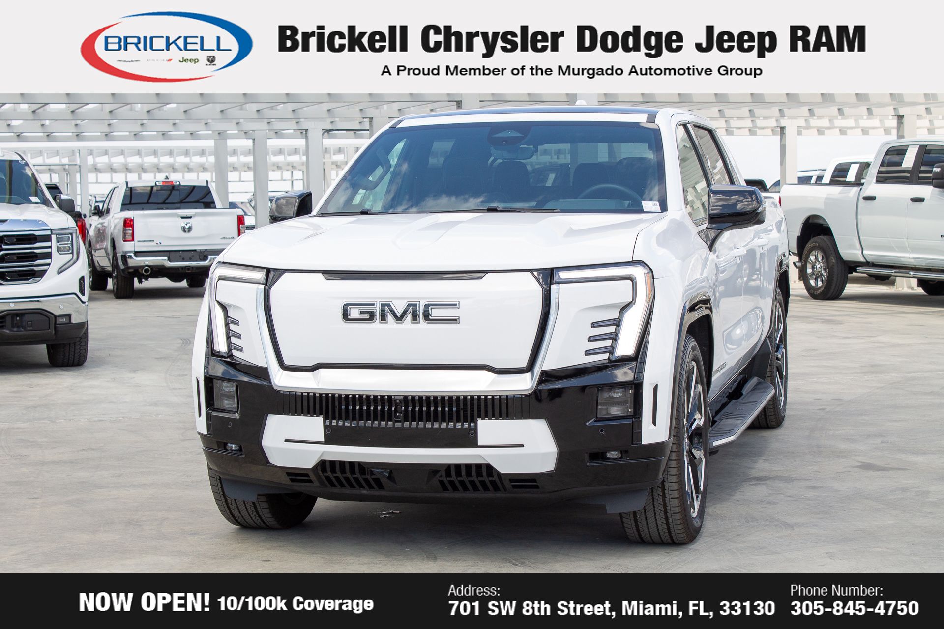 Used 2025 GMC Sierra EV Denali with VIN 1GT10MED1SU404573 for sale in Miami, FL
