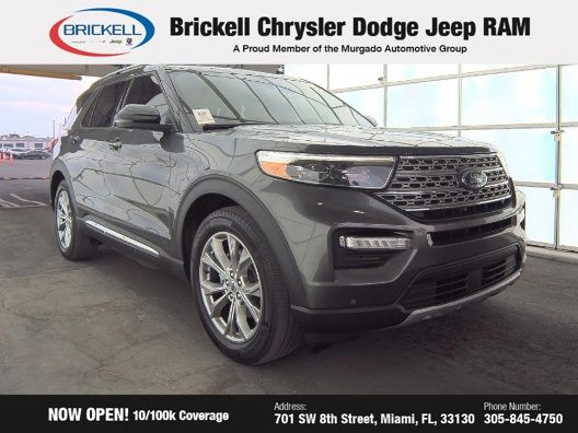 Used 2020 Ford Explorer Limited with VIN 1FMSK7FH9LGA67776 for sale in Miami, FL
