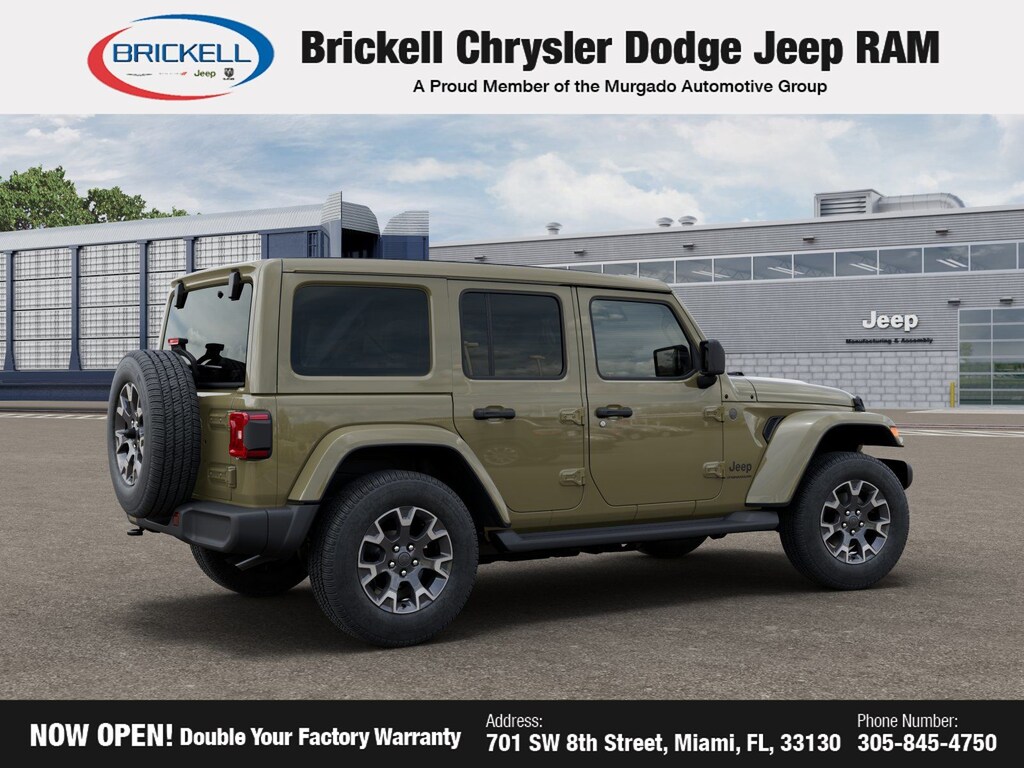 New 2026 Jeep Wrangler Sahara Sport Utility