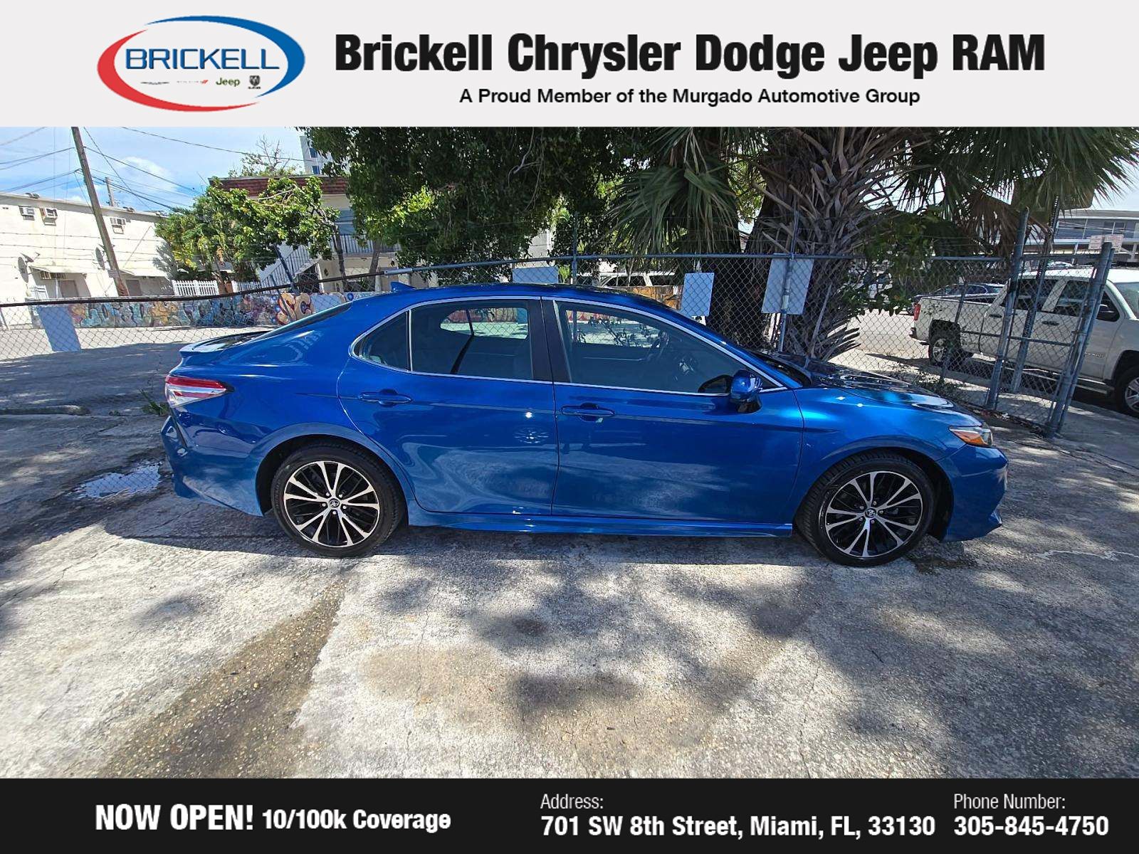 Used 2020 Toyota Camry SE with VIN 4T1G11AK9LU325580 for sale in Miami, FL