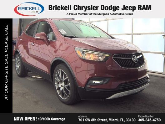 Used 2017 Buick Encore Sport Touring with VIN KL4CJ1SB7HB130138 for sale in Miami, FL