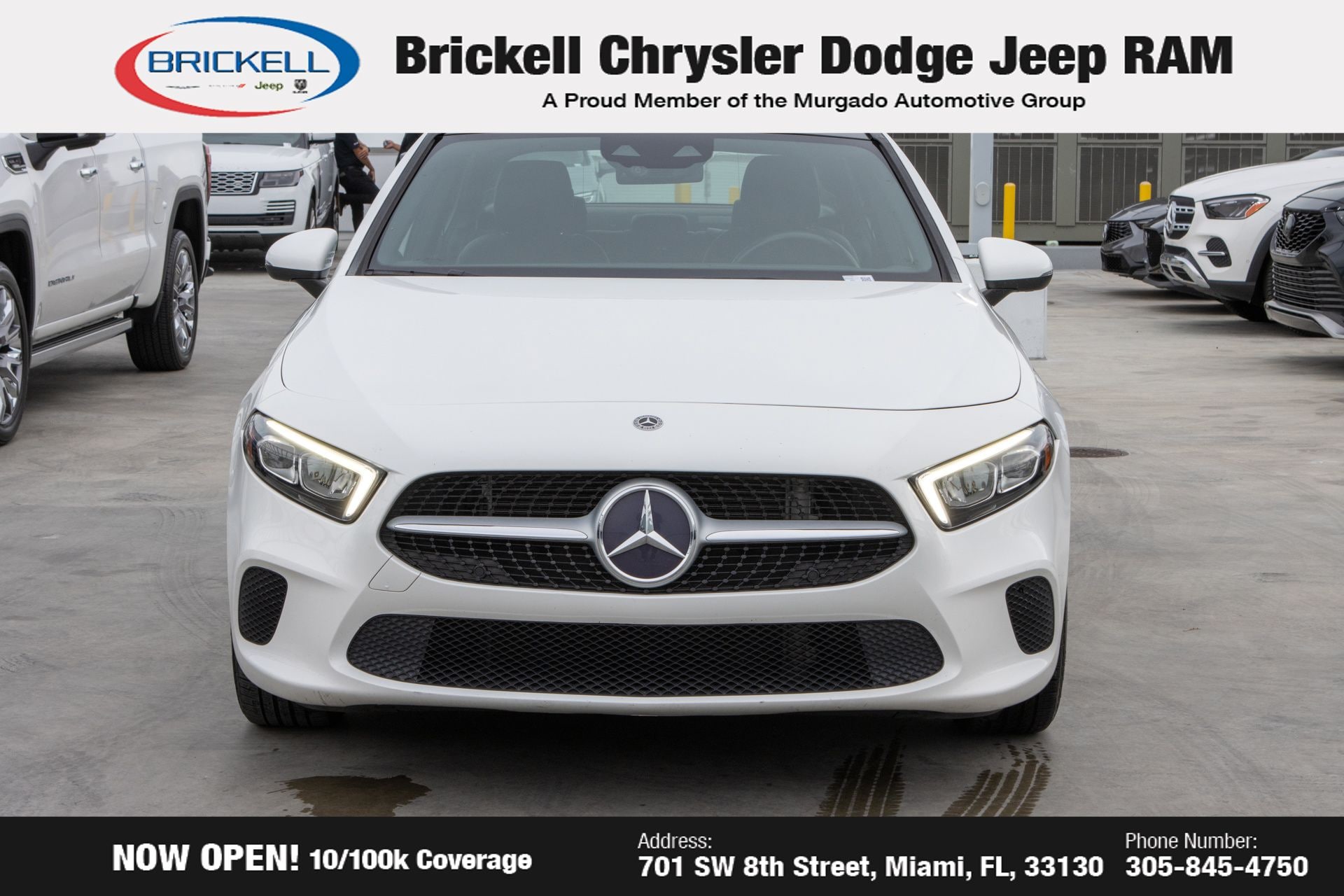 Used 2019 Mercedes-Benz A-Class A220 with VIN WDD3G4EBXKW001477 for sale in Miami, FL