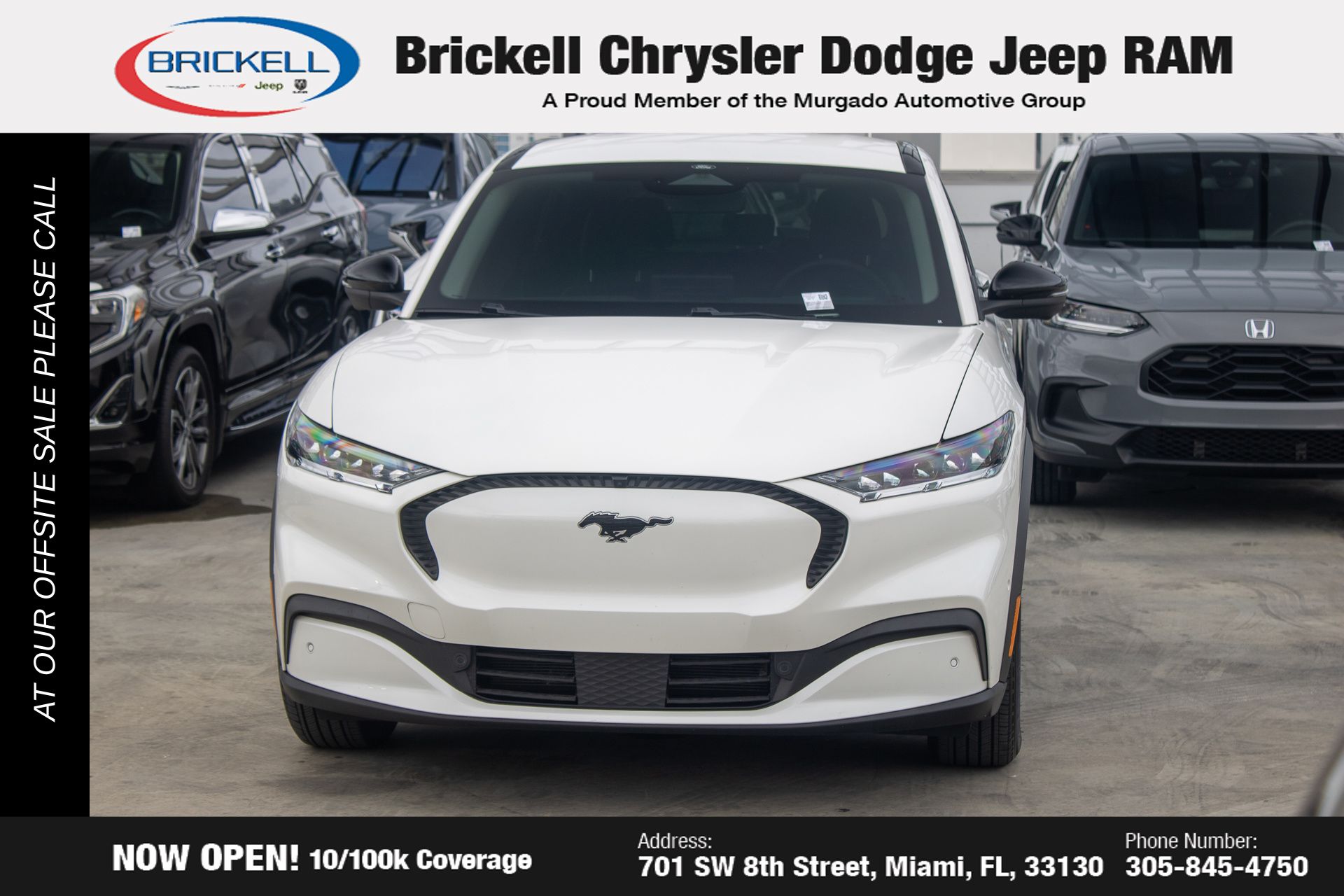 Used 2023 Ford Mustang Mach-E Select RWD with VIN 3FMTK1R42PMB08660 for sale in Miami, FL
