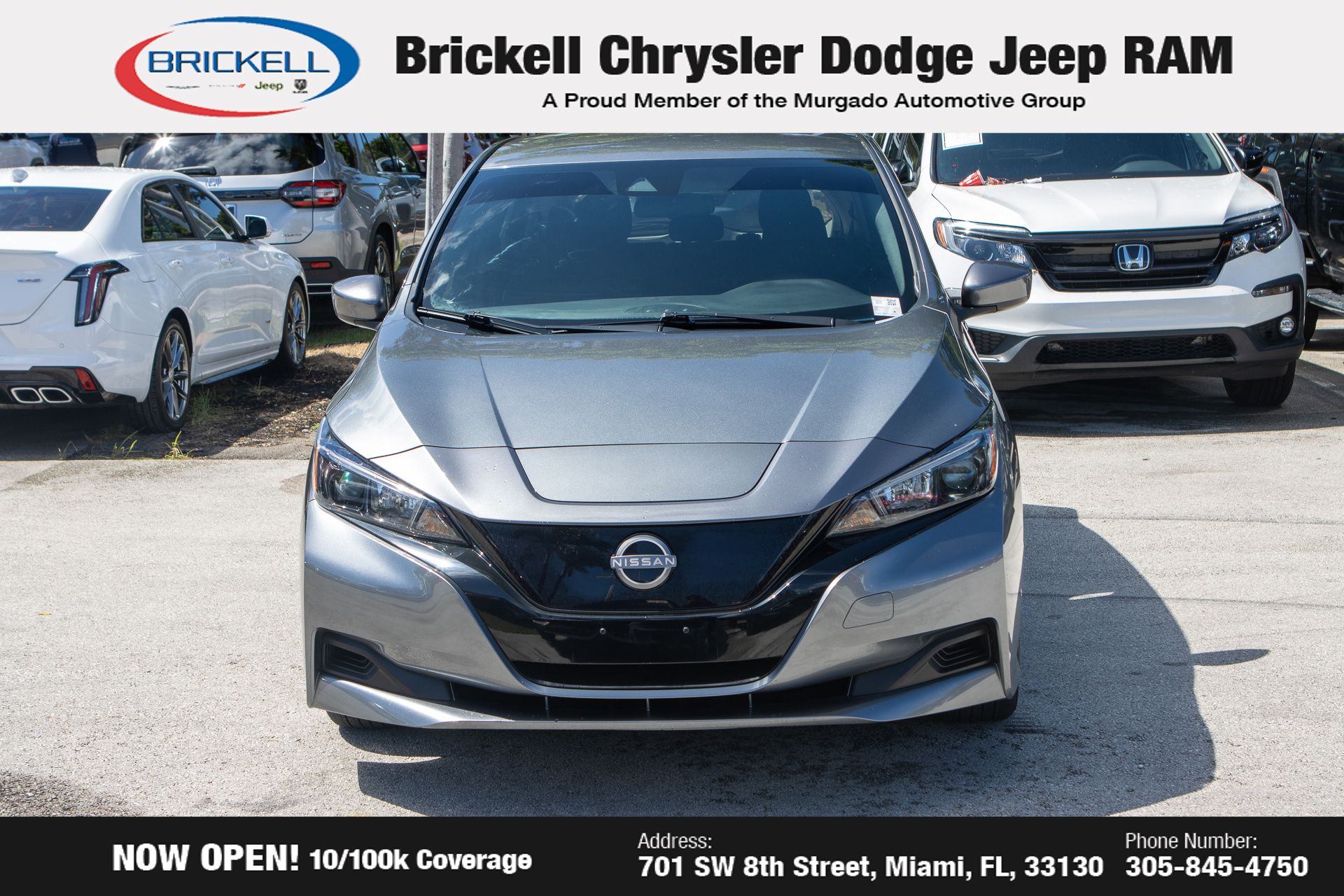 Used 2023 Nissan Leaf S with VIN 1N4AZ1BV7PC556040 for sale in Miami, FL