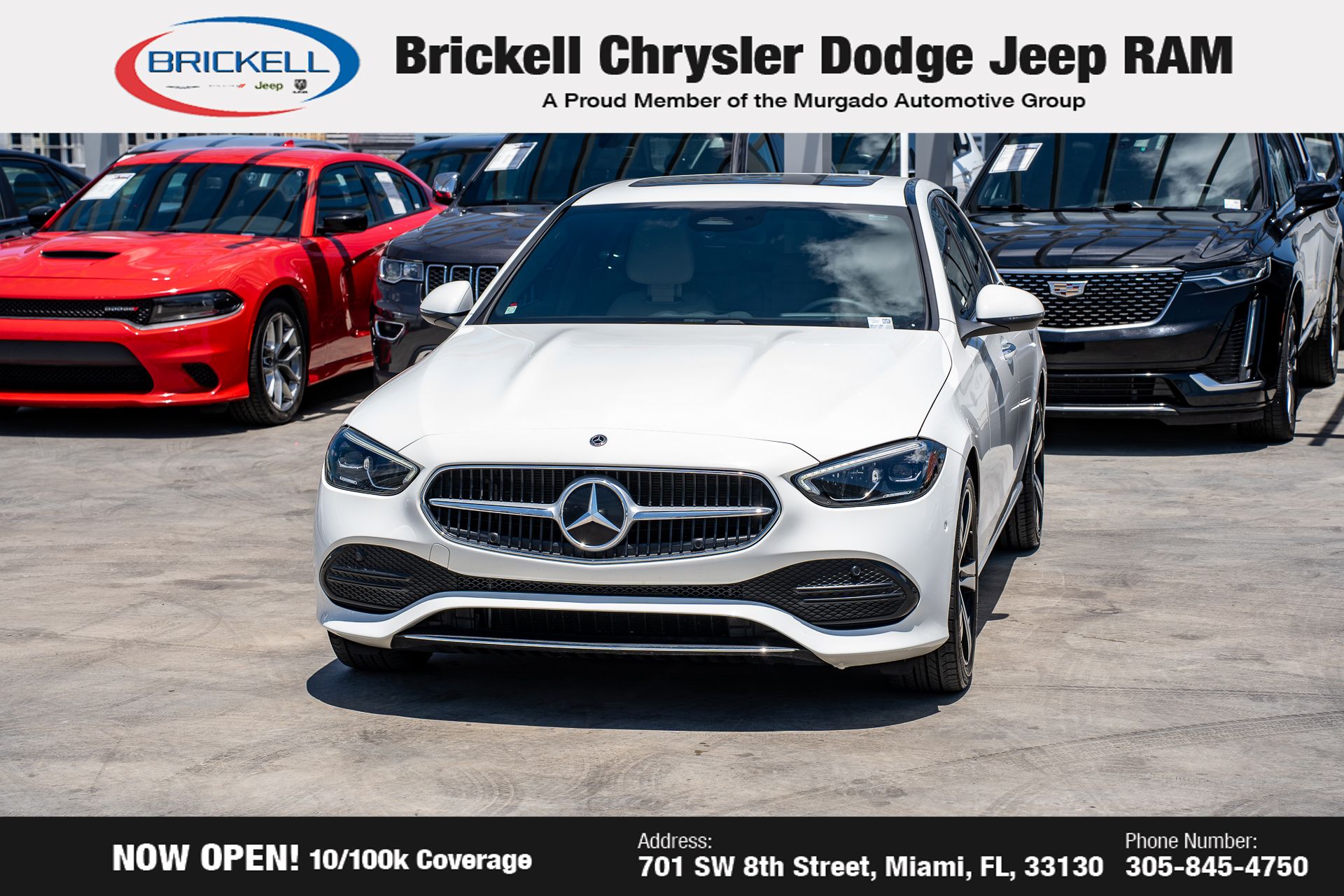 Used 2024 Mercedes-Benz C-Class Sedan C 300 with VIN W1KAF4GB2RR157335 for sale in Miami, FL