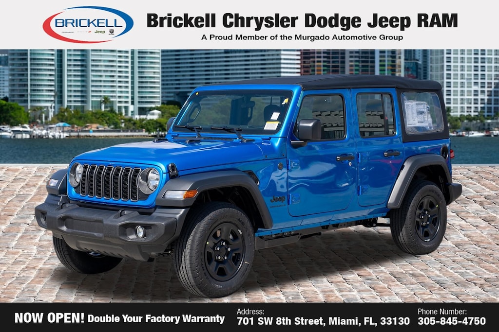 New 2026 Jeep Wrangler Sport Sport Utility