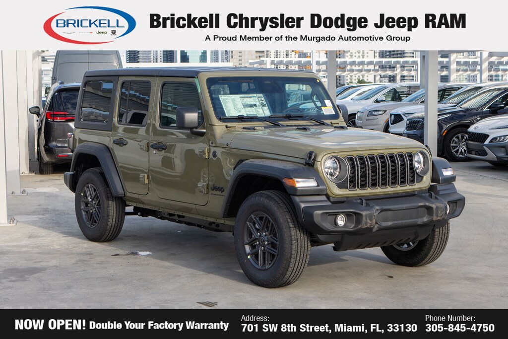 New 2026 Jeep Wrangler Sport S Sport Utility