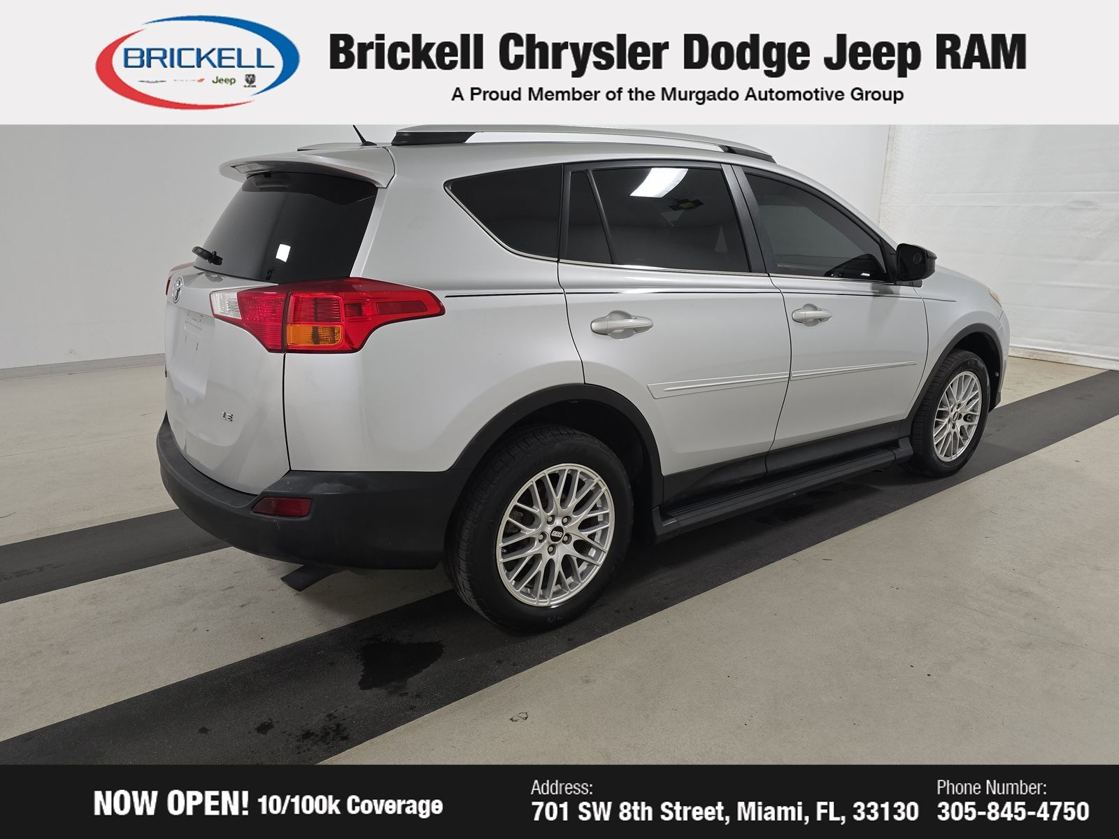 Used 2013 Toyota RAV4 LE with VIN 2T3ZFREV9DW034339 for sale in Miami, FL