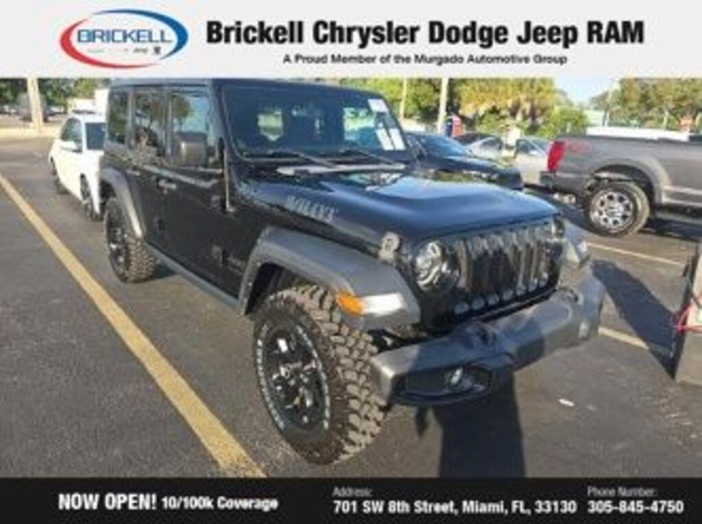 Used 2021 Jeep Wrangler Unlimited Willys SUV