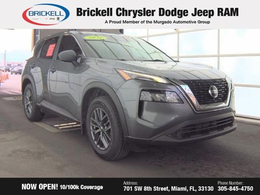 Used 2021 Nissan Rogue S with VIN 5N1AT3AA0MC815853 for sale in Miami, FL