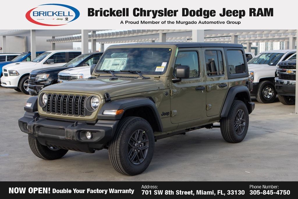 New 2026 Jeep Wrangler Sport S Sport Utility