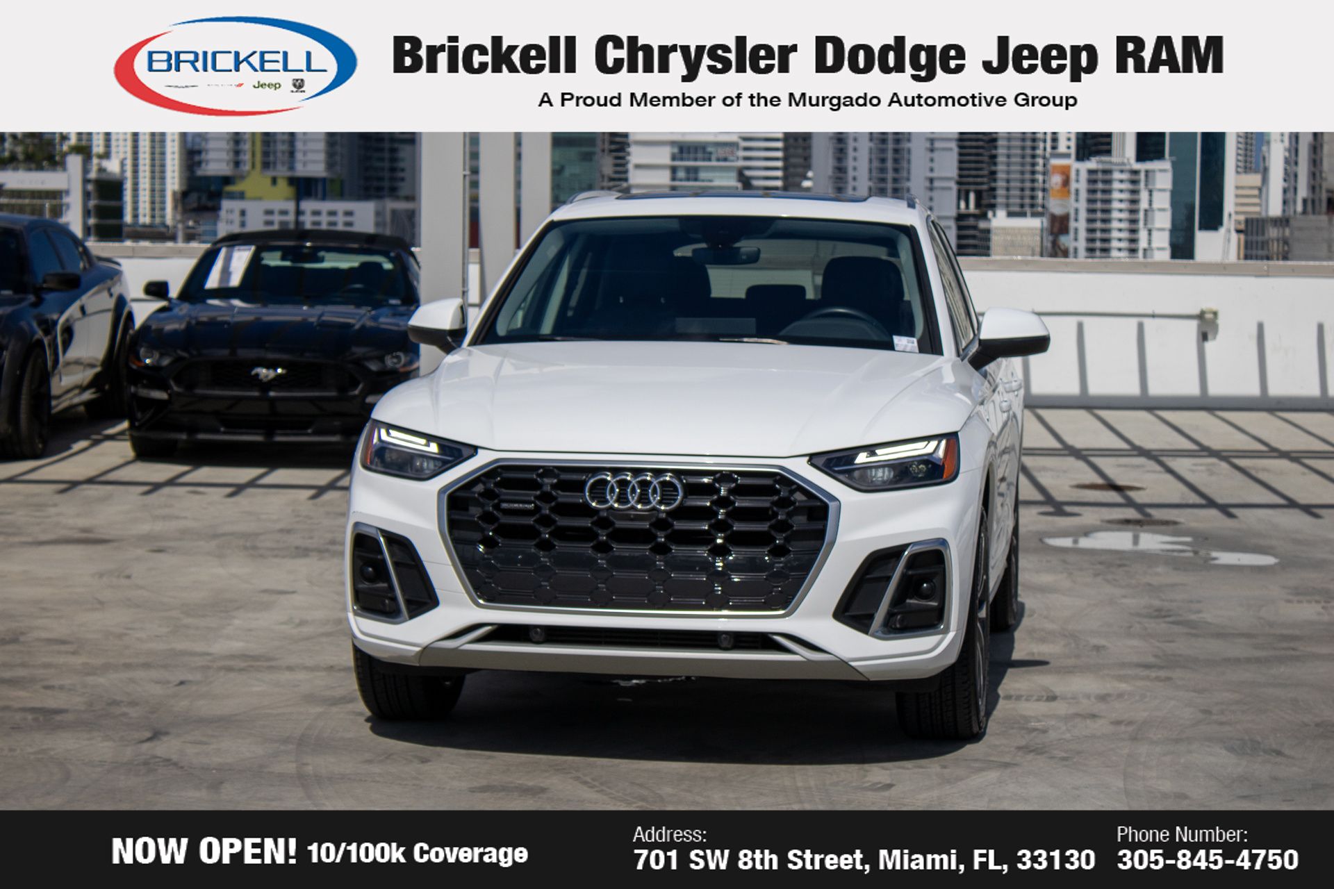 Used 2023 Audi Q5 Premium Plus with VIN WA1EAAFY9P2119552 for sale in Miami, FL