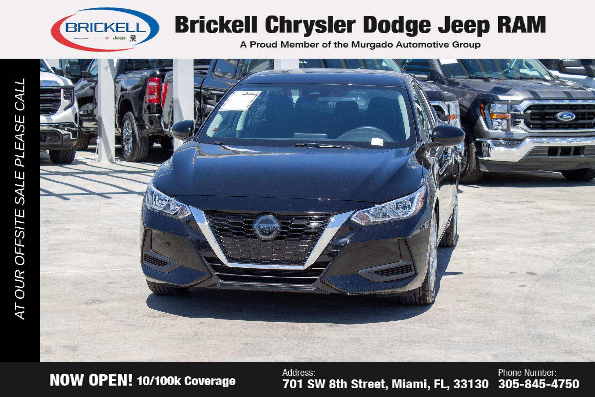 Used 2023 Nissan Sentra S with VIN 3N1AB8BV3PY295619 for sale in Miami, FL