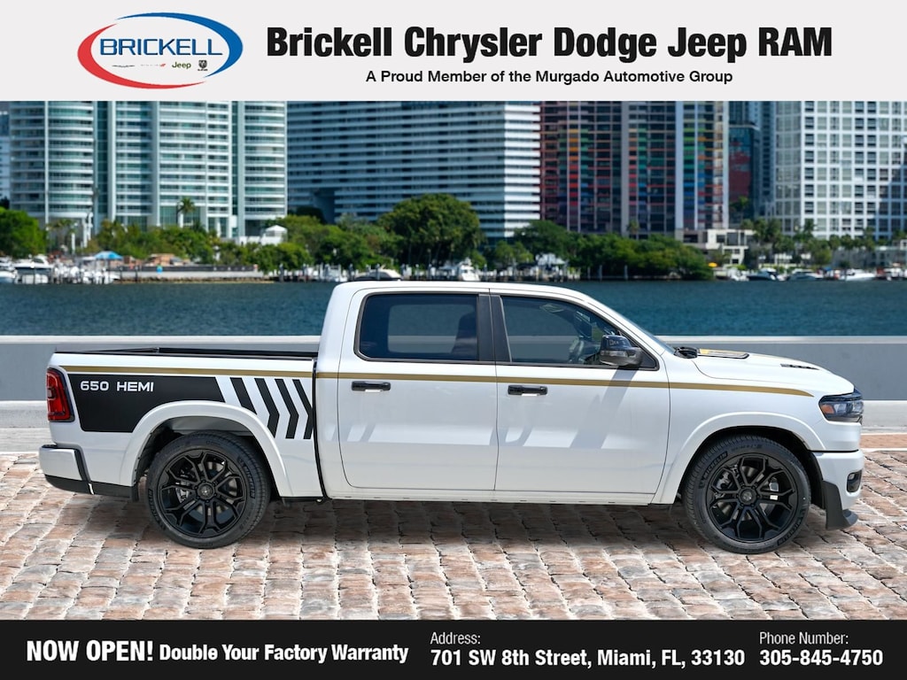 New 2026 Ram 1500 DC-650 FOX Factory Pickup