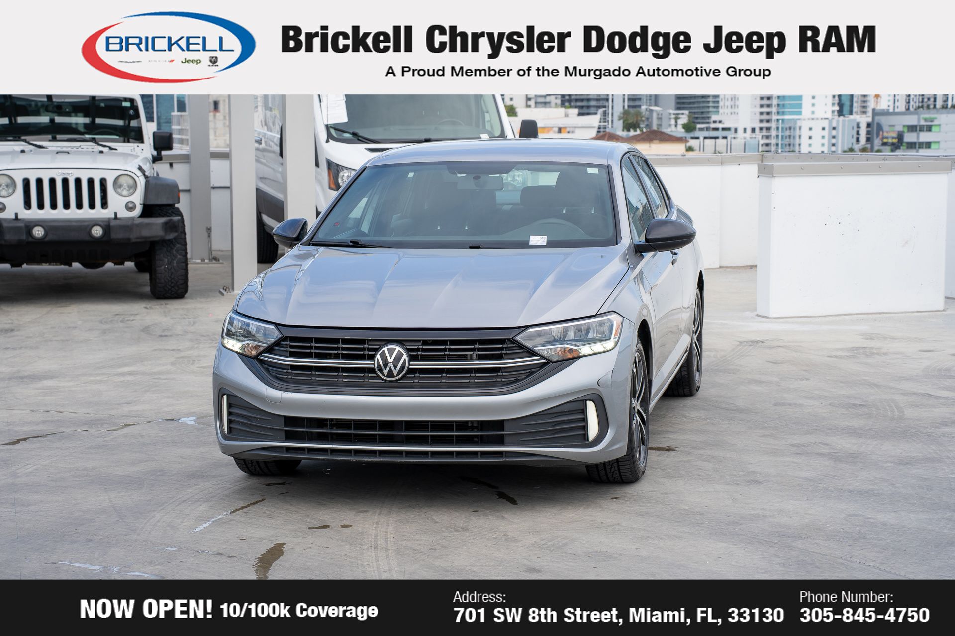 Used 2022 Volkswagen Jetta Sport with VIN 3VWBM7BU2NM034576 for sale in Miami, FL