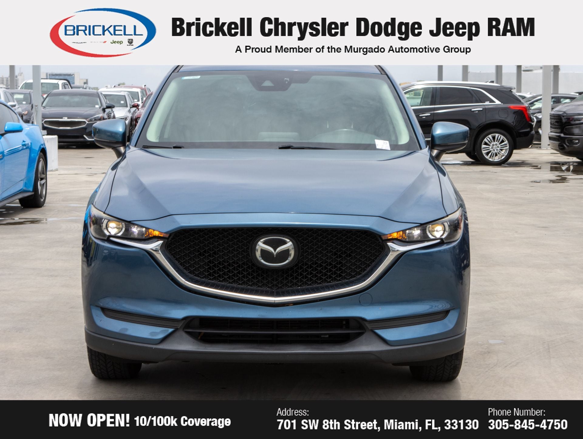 Used 2019 Mazda CX-5 Sport with VIN JM3KFABM8K0575759 for sale in Miami, FL