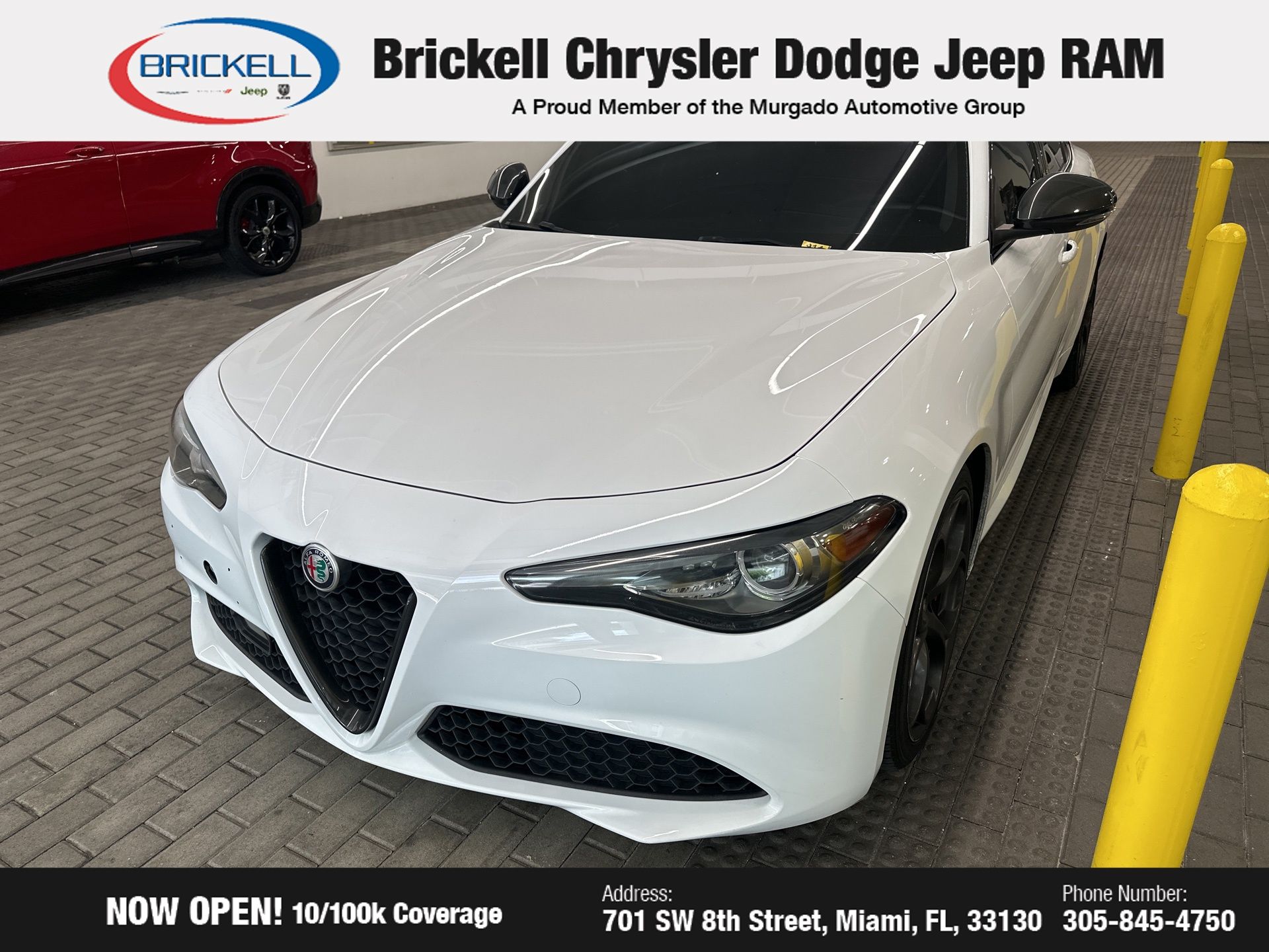 Used 2019 Alfa Romeo Giulia Base with VIN ZARFAMAN7K7601690 for sale in Miami, FL