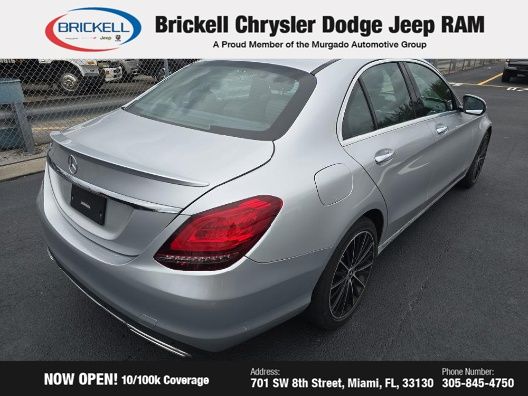 Used 2020 Mercedes-Benz C-Class Sedan C300 with VIN 55SWF8DB0LU323178 for sale in Miami, FL