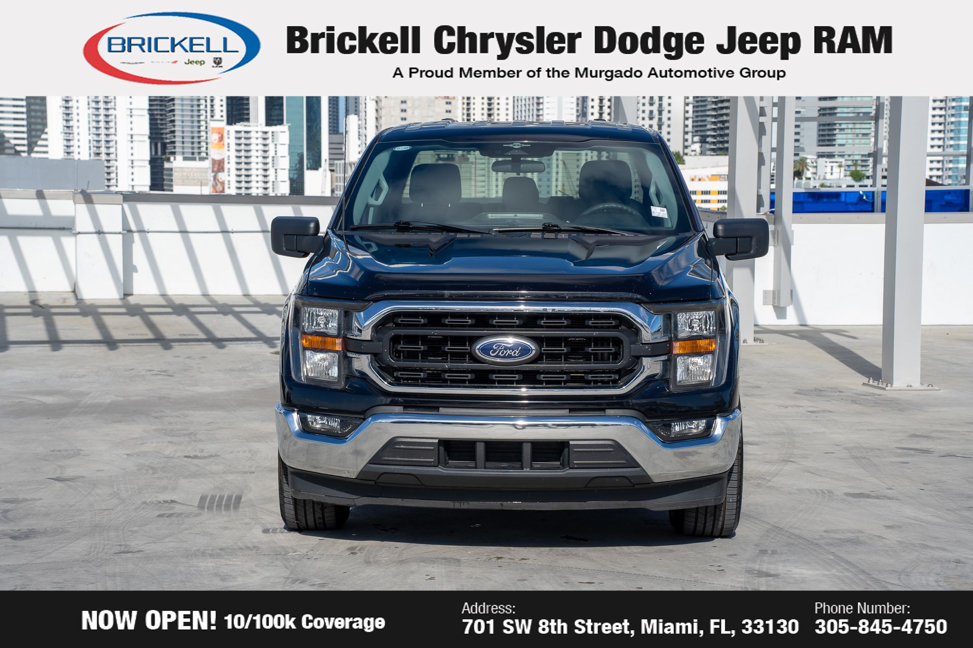 Used 2023 Ford F-150 XLT with VIN 1FTEW1C87PKE65529 for sale in Miami, FL