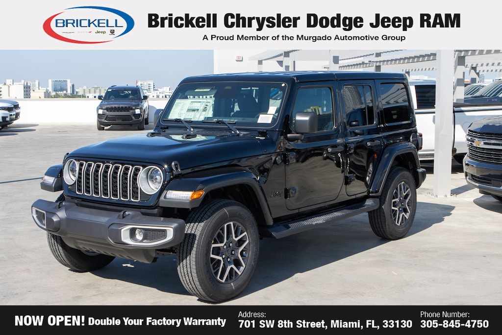 New 2025 Jeep Wrangler Sahara Sport Utility