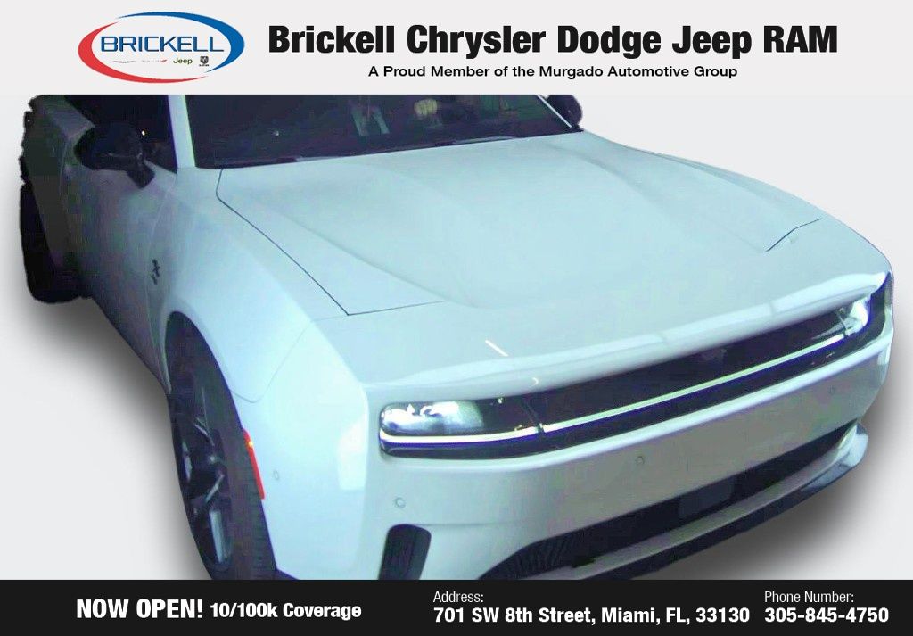 Used 2024 Dodge Charger Daytona R/T with VIN 2C3CDBCK2RR197206 for sale in Miami, FL