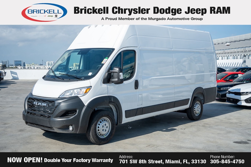 New 2026 Ram Promaster 3500 Super High Roof Cargo Van