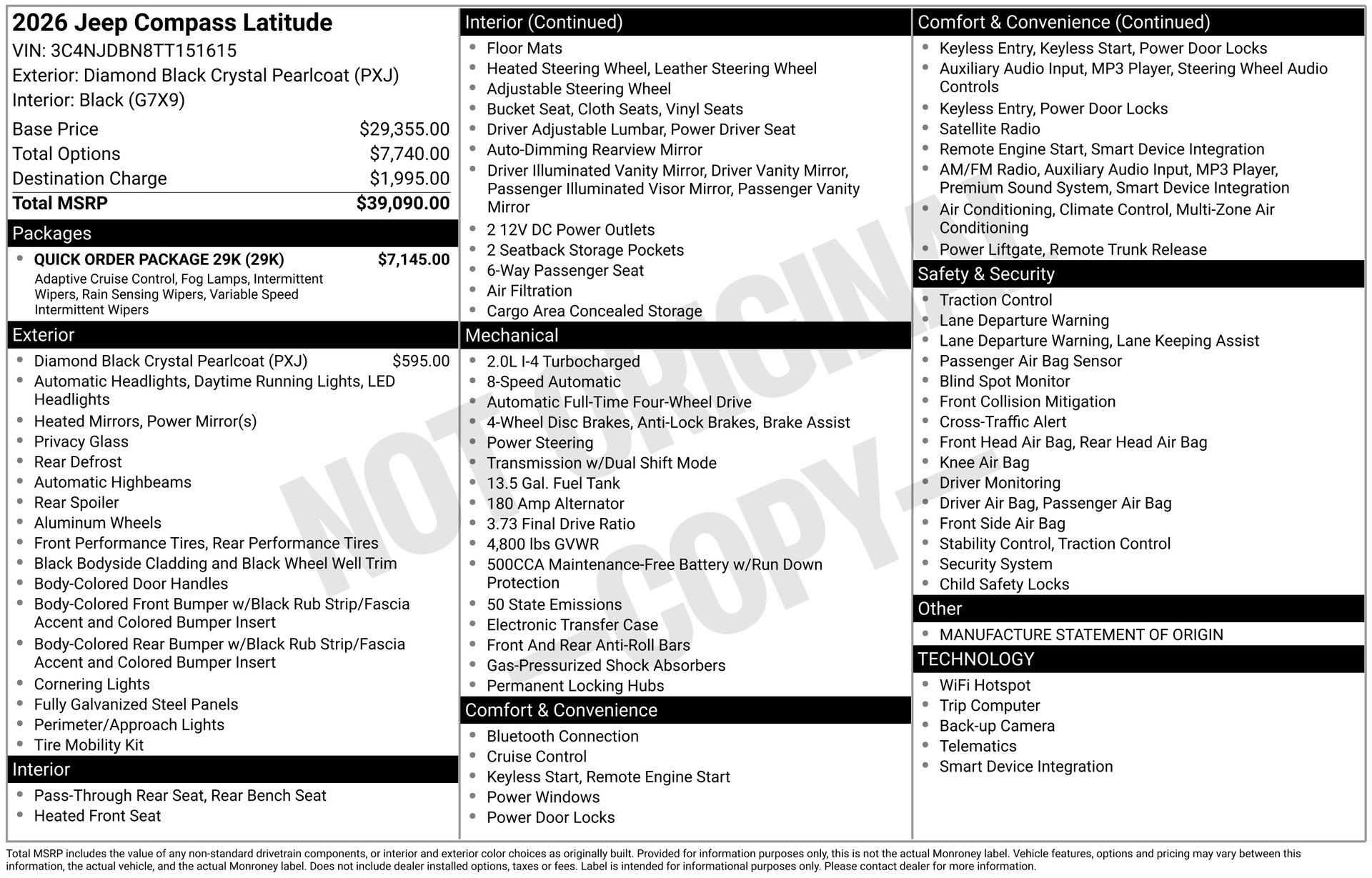 2026 Jeep Compass Altitude Special Edition - Photo 40
