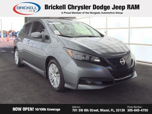Used 2023 Nissan Leaf S with VIN 1N4AZ1BV7PC556040 for sale in Miami, FL