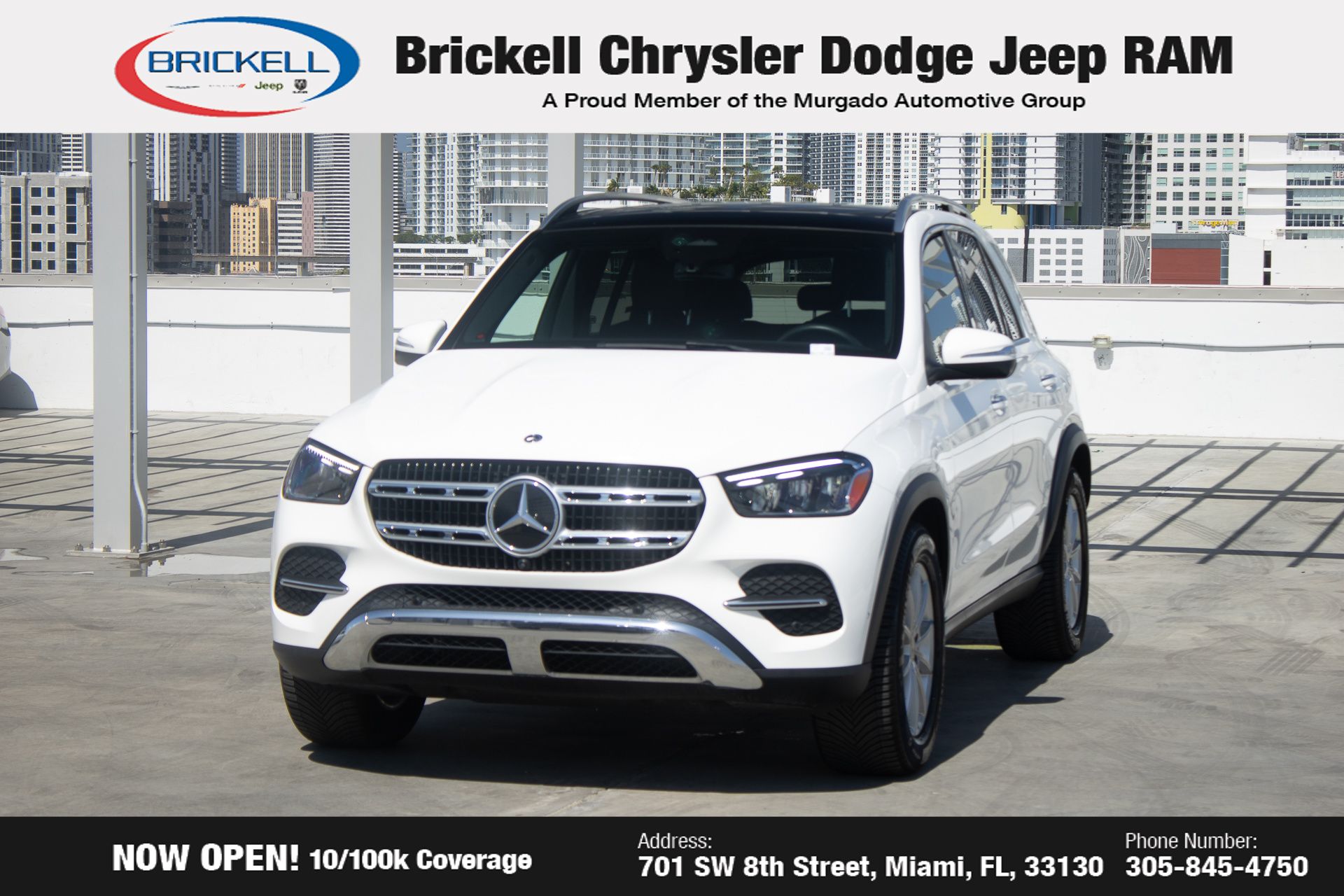 Used 2024 Mercedes-Benz GLE GLE350 with VIN 4JGFB4FB9RB111891 for sale in Miami, FL