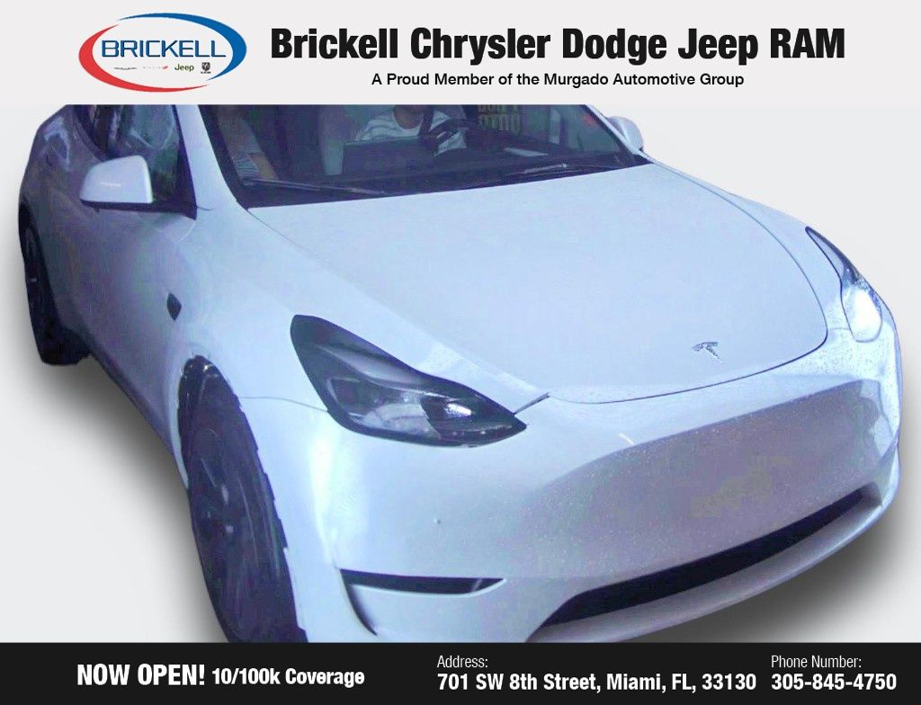 Used 2024 Tesla Model Y Long Range with VIN 7SAYGDED3RF155645 for sale in Miami, FL