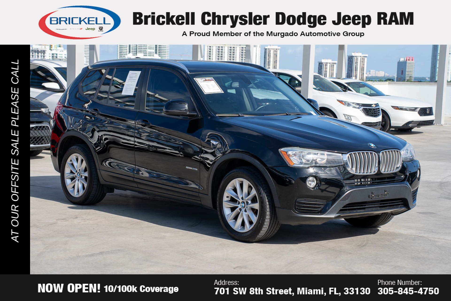 2016 Bmw X3 sDrive28i photo 3