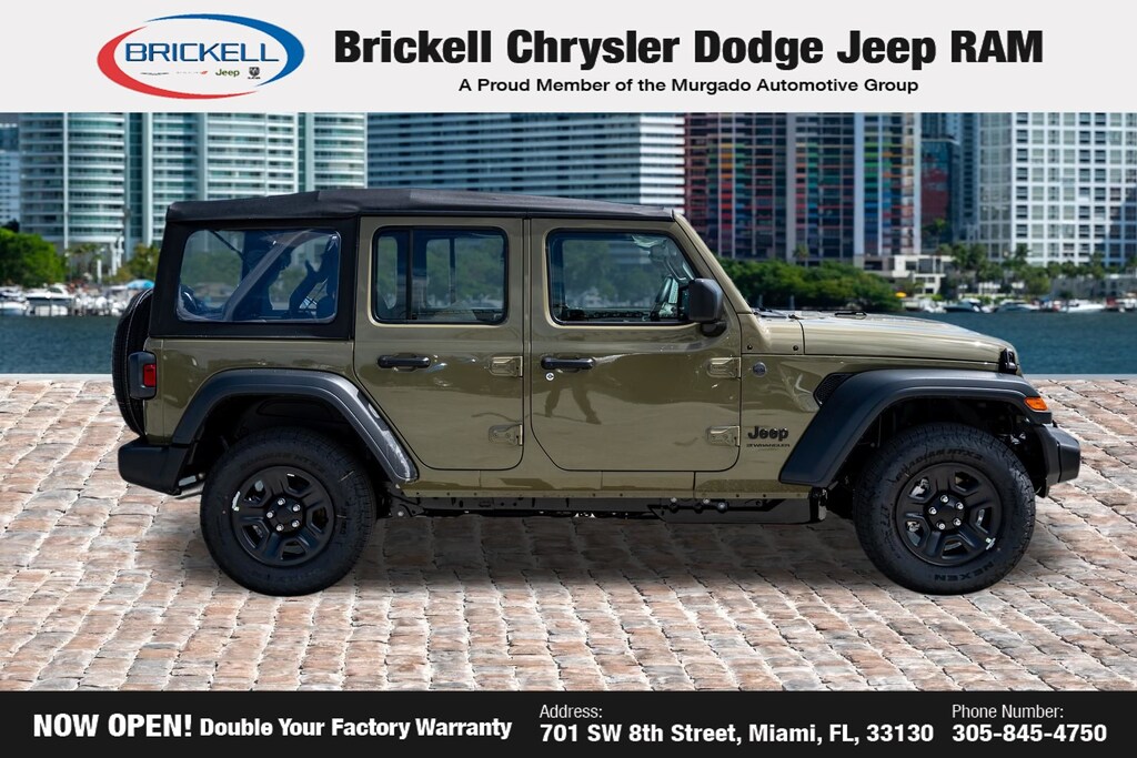 New 2026 Jeep Wrangler Sport Sport Utility
