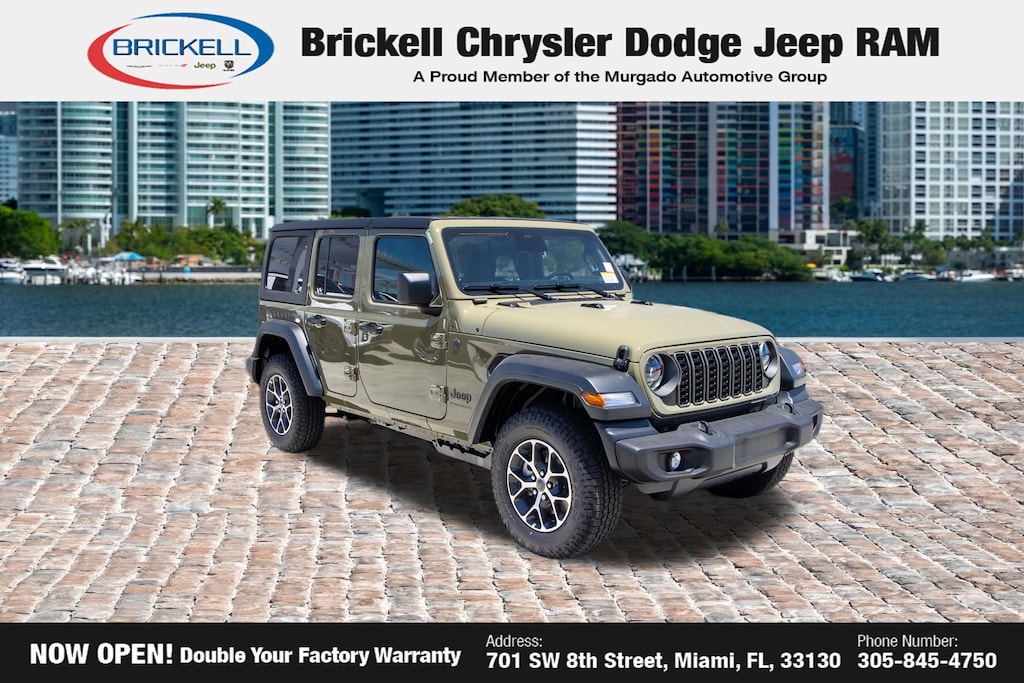 New 2026 Jeep Wrangler Sport S Sport Utility