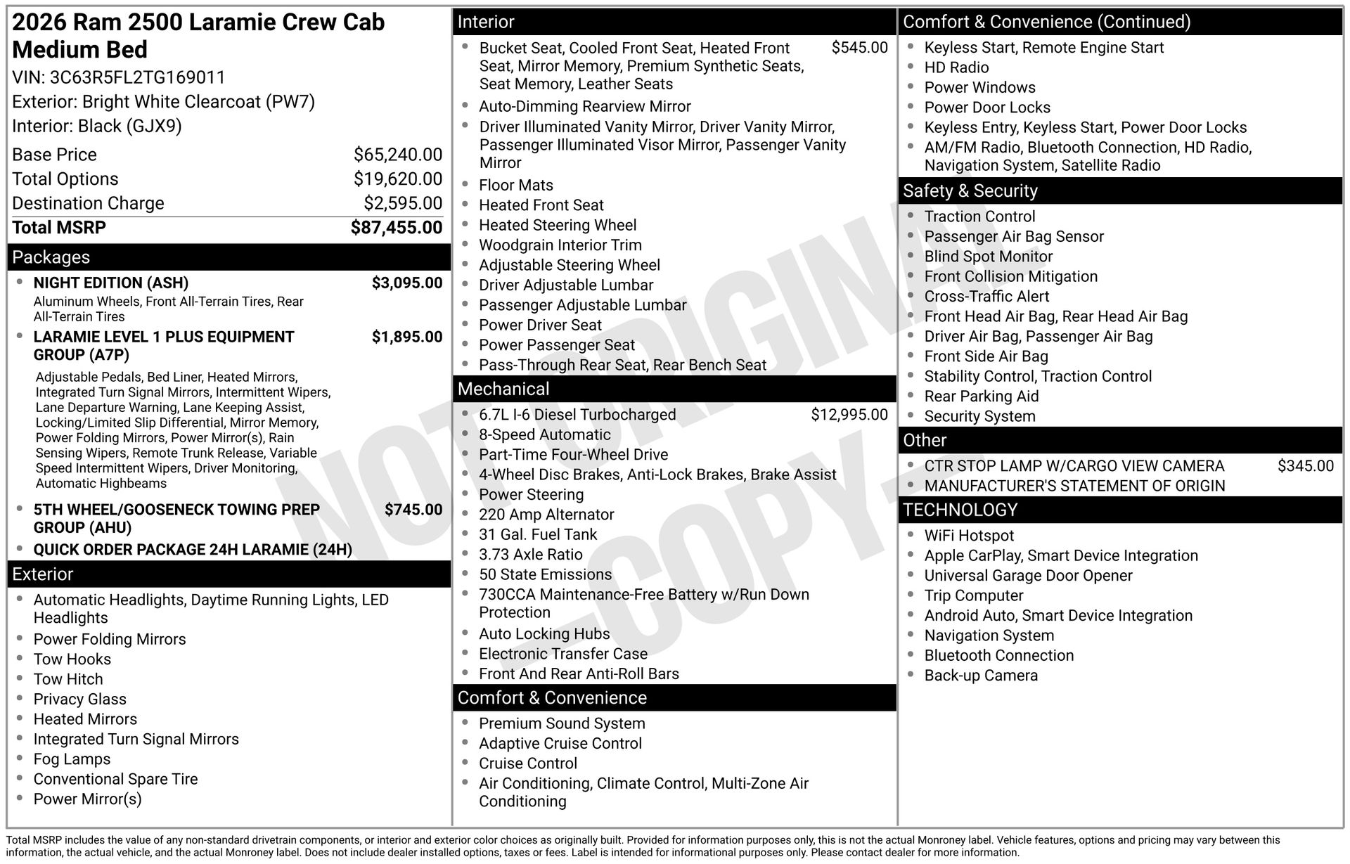 2026 RAM 2500 Laramie - Photo 21