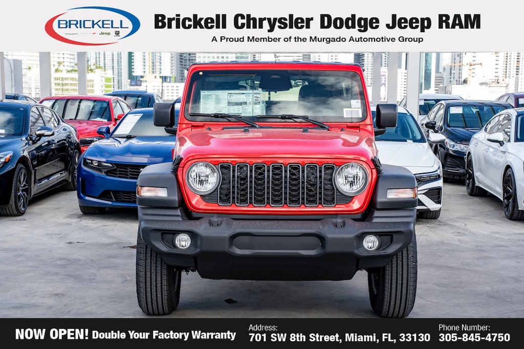 New 2026 Jeep Wrangler Sport S Sport Utility