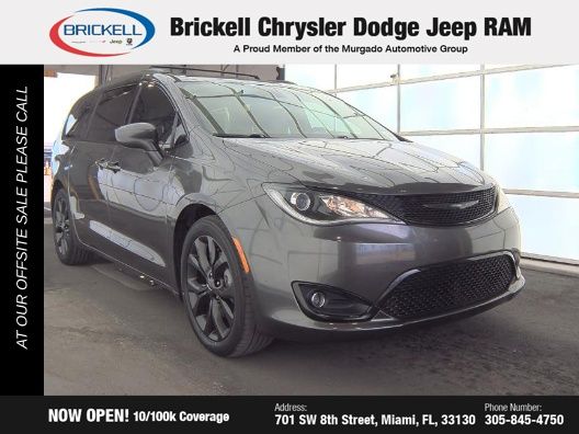 Used 2018 Chrysler Pacifica Touring L Plus with VIN 2C4RC1EG8JR193676 for sale in Miami, FL