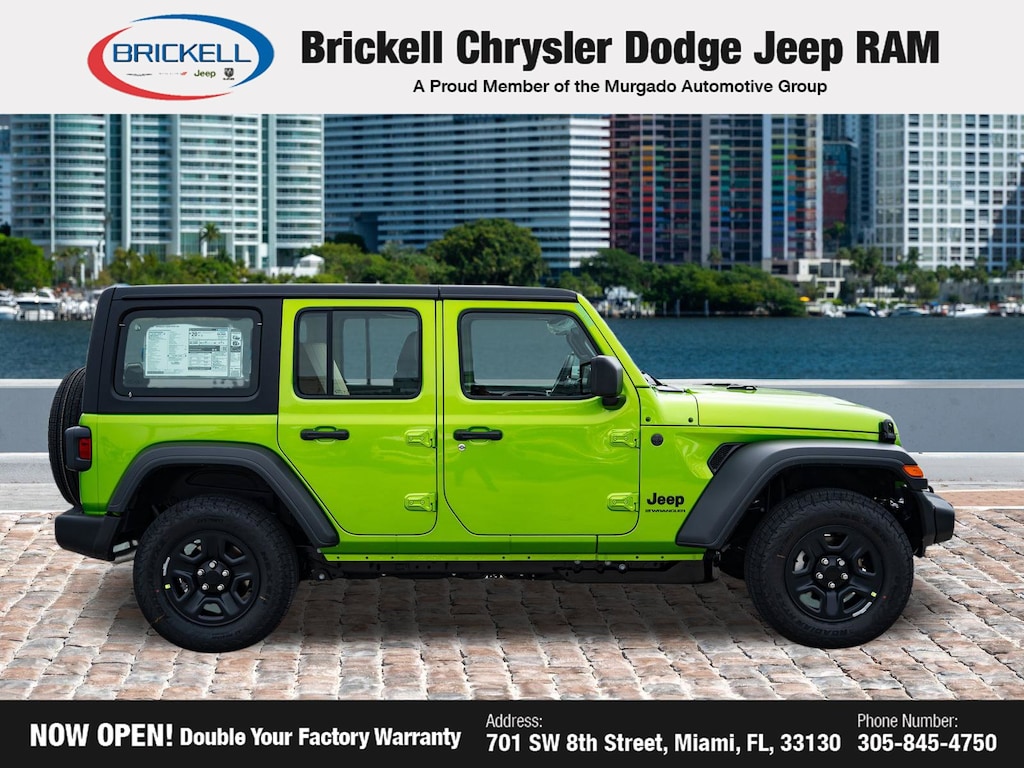 New 2026 Jeep Wrangler Sport Sport Utility