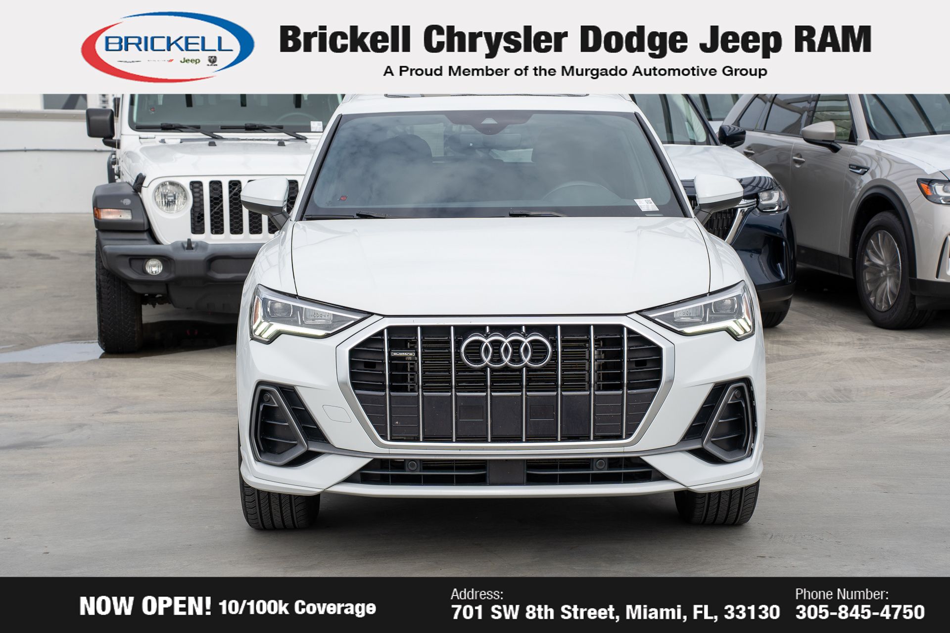 Used 2024 Audi Q3 S Line Premium with VIN WA1DECF38R1035229 for sale in Miami, FL