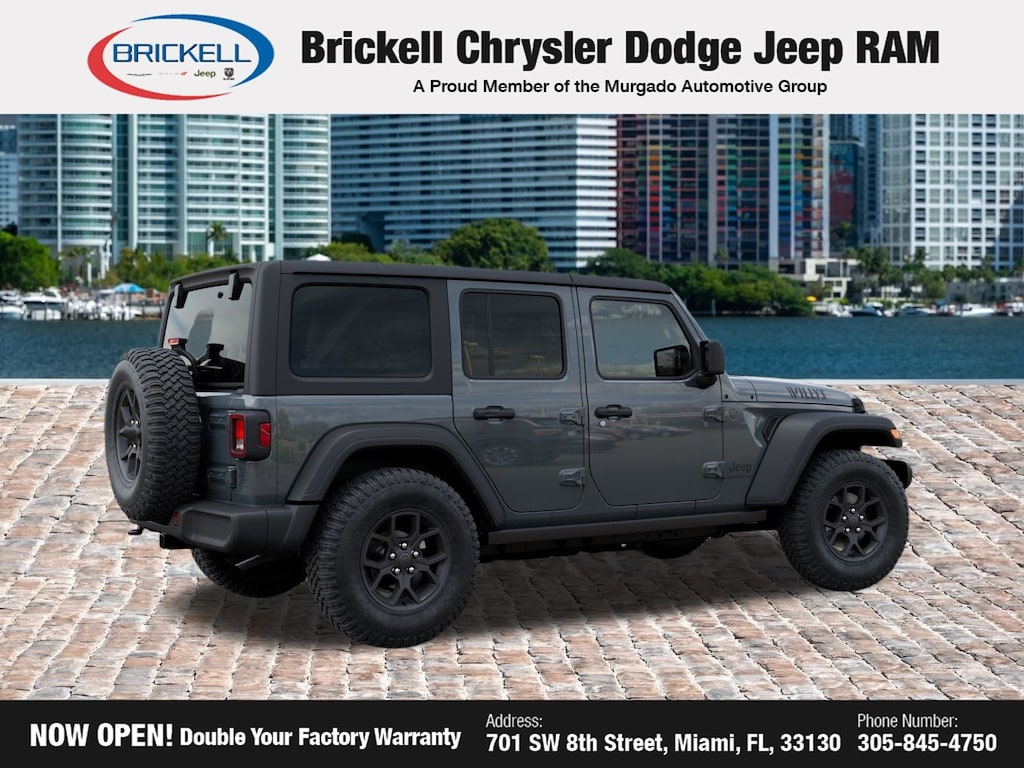 New 2026 Jeep Wrangler Willys Sport Utility