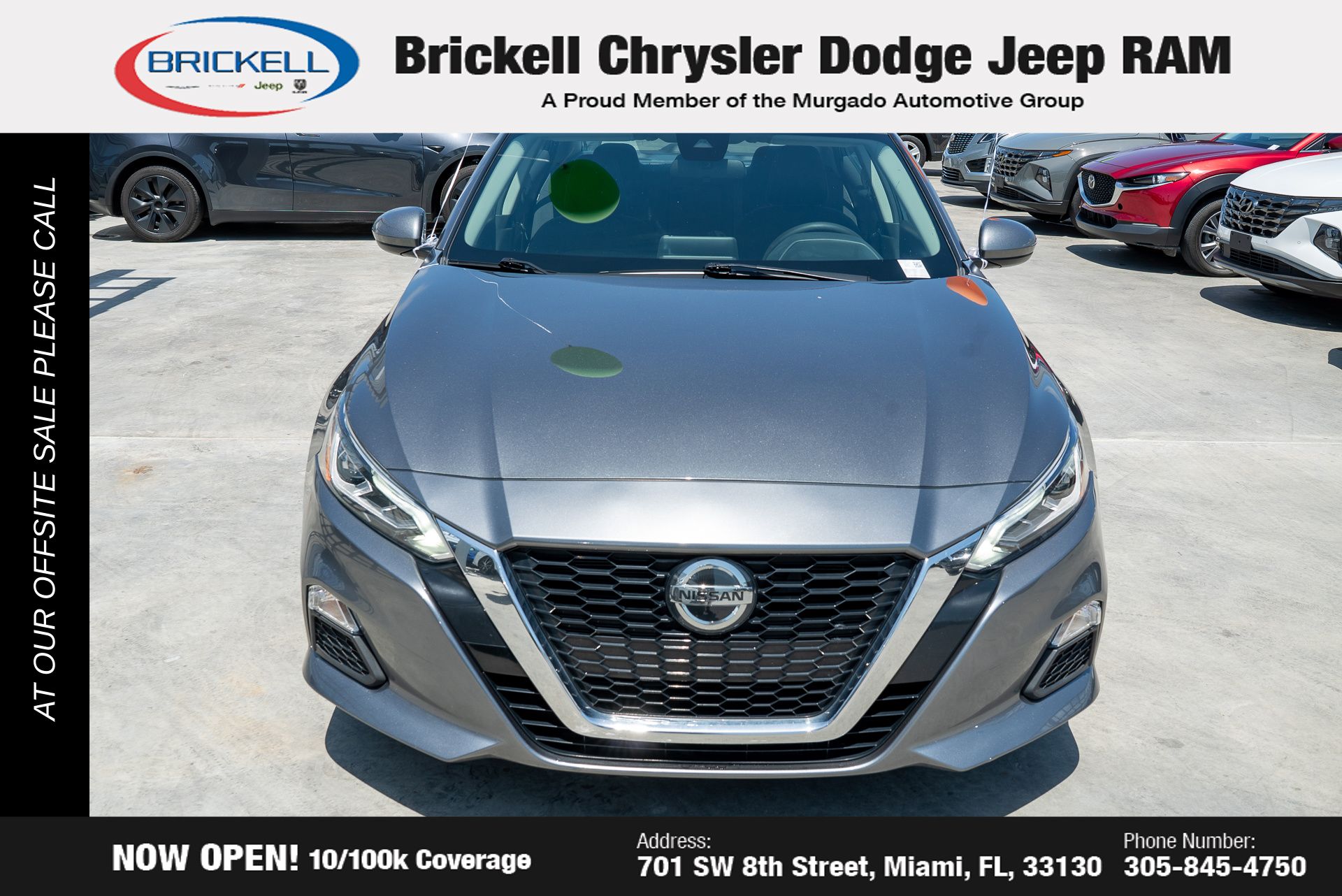 Used 2022 Nissan Altima SV with VIN 1N4BL4DV9NN317322 for sale in Miami, FL
