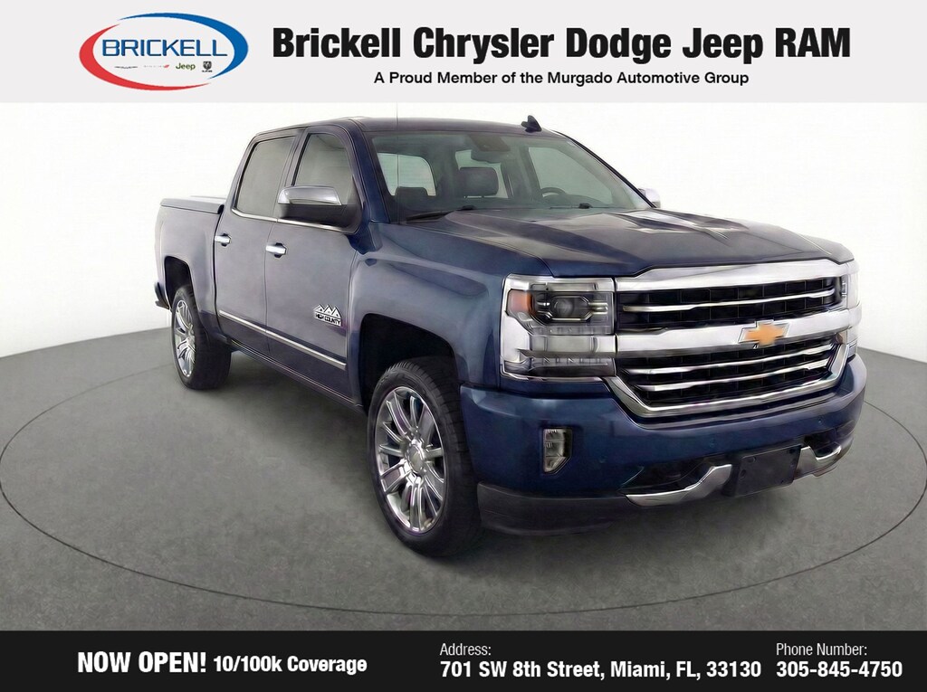 Used 2018 Chevrolet Silverado 1500 High Country Truck
