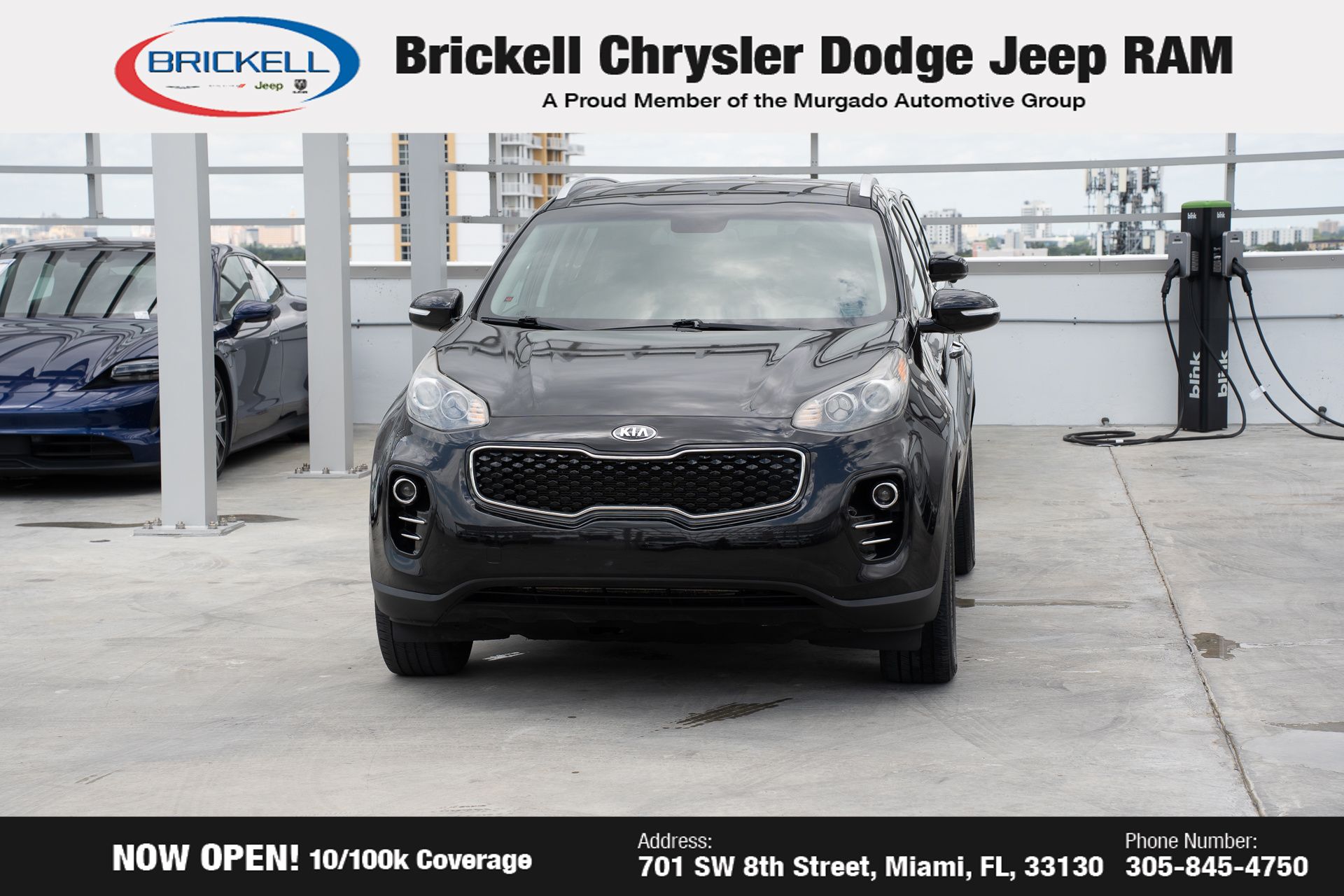 Used 2017 Kia Sportage EX with VIN KNDPNCAC0H7104694 for sale in Miami, FL