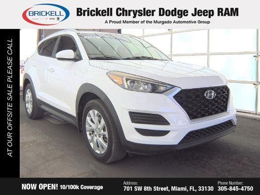 Used 2019 Hyundai Tucson Value with VIN KM8J33A40KU912729 for sale in Miami, FL