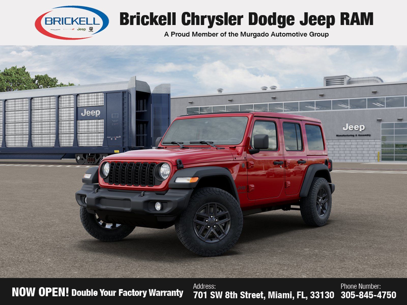 2026 Jeep Wrangler 4-Door Sport S's photo