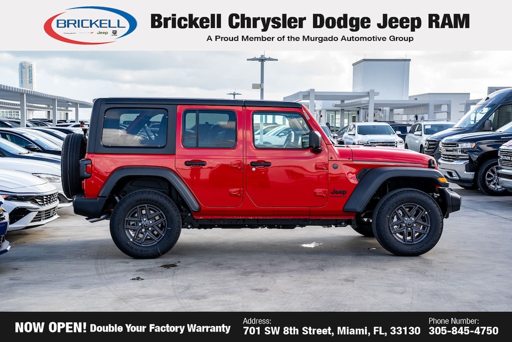 New 2026 Jeep Wrangler Sport S Sport Utility