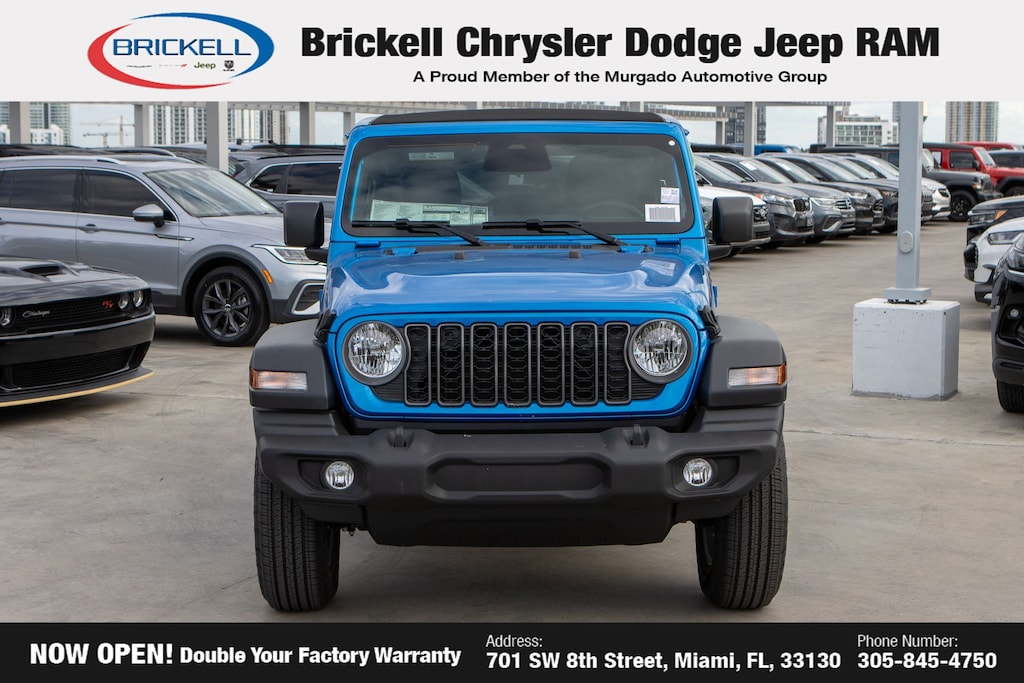 New 2026 Jeep Wrangler Sport S Sport Utility